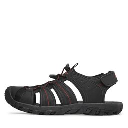 

Босоніжки Campus Carlit CM0109122260 Black/Red, Чорний