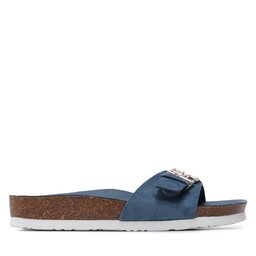 

Шльопанці Tommy Hilfiger Th Mule Sandal Suede FW0FW07071 Blue Coast DBX, Голубий