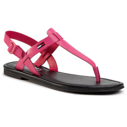Tommy Jeans Sandále Tommy Jeans Color Block Basic Thong Sandal EN0EN00908 Blush Red XIF
