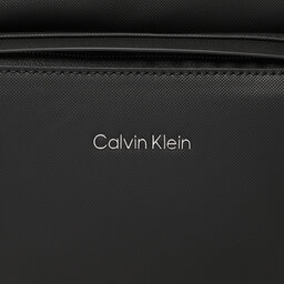 

Плоска сумка Calvin Klein Ck Must Pique Camera bag K50K510247 BAX, Чорний