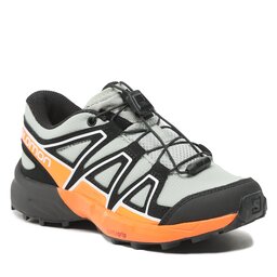 Salomon Cipő Salomon Speedcross J 416281 Wrought Iron/Black/Vibrant Orange
