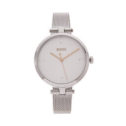 BOSS Часовник BOSS Majesty 1502653 Сребрист