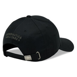 

Бейсболка Aeronautica Militare 231HA1100CT2848 Jet Black 34300, Чорний