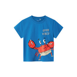 NAME IT NAME IT Camiseta Fish 13241295 Azul Regular Fit
