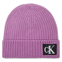 

Набір шапка і рукавички Calvin Klein Jeans IU0IU00394 Iris Orchid VDR, Рожевий