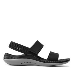 Crocs Sandały Crocs Literide 360 Sandal W 206711 Black/Light Grey