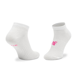 

Високі дитячі шкарпетки 4F HJL22-JSOD001 10S/10S/10S, Білий