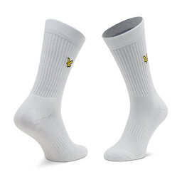 

Набір 3 пар високих чоловічих шкарпеток Lyle & Scott Hamilton LS-SPRT-SK-502-3321 r.40-46 Bright White, Білий