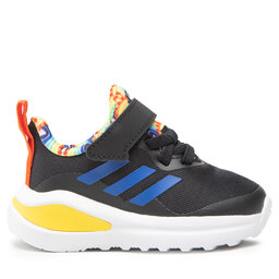 

Взуття adidas FortaRun El I HR1452 Core Black/Royal Blue/Impact Yellow, Чорний