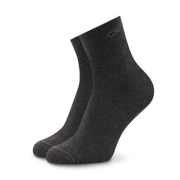

Набір 3 пар високих чоловічих шкарпеток Calvin Klein 701218719 Mid Grey Melange 004, Кольоровий