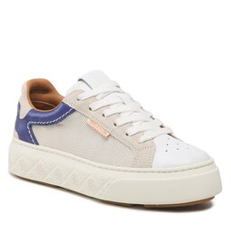 Tory Burch Сникърси Tory Burch Ladybug Sneaker 141752 Cream/Blue/Frost 400