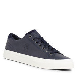 Tommy Hilfiger Sneakers Tommy Hilfiger Th Hi Vulc Street Low Lth Prem FM0FM04818 Desert Sky DW5