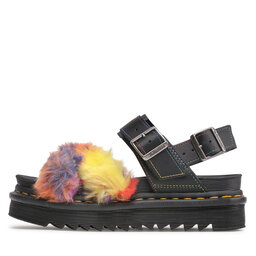

Босоніжки Dr. Martens Voss II Fluffy 27348889 Multi Rainbow/Black, Кольоровий