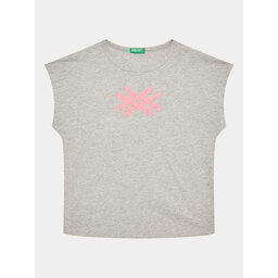 United Colors Of Benetton United Colors Of Benetton Футболка 3I1XC10C0 Сірий Regular Fit