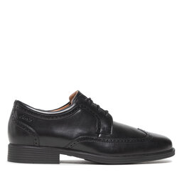 

Туфлі Clarks Whiddon Wing 261580097 Black Leather, Чорний