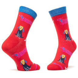 

Високі шкарпетки unisex Dots Socks DTS-SX-405-W Червоний