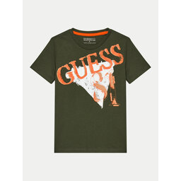 Guess Guess T-Shirt L4BI02 I3Z14 Grün Regular Fit