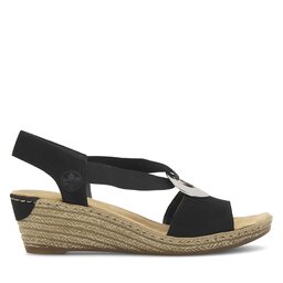 Rieker Sandalen Rieker 624H6-00 Schwarz