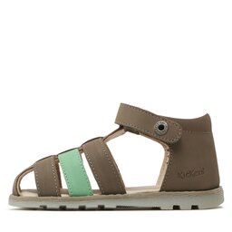 

Босоніжки Kickers Nonopi 927620-10 M Kaki Vert, Хакі