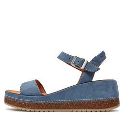 

Босоніжки Clarks Kassanda Lily 26177296 Blue Nubuck, Голубий