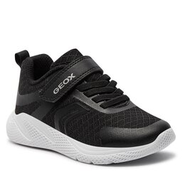 Geox Sneakersy Geox J Sprintye Girl J45FWA 01450 C9999 M Black