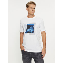 BOSS BOSS Camiseta Tiburt 412 50495689 Blanco Regular Fit
