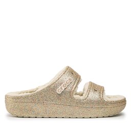 

Шльопанці Crocs Classic Cozzzy Glitter Sandal 208124 Multi/Gold, Золотий