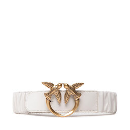 Pinko Cintura per vita Pinko Love Ruffle 1 H4 Belt 20222 PLT01 1H212R Y87E Avorio Z14Q