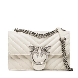 PINKO Handtasche Pinko Love Icon Mini Dc 100074 A0GK Weiß