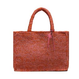Manebi Ročna torba Manebi Sunset Bag Small V 5.5 AA Pink Orange Melange