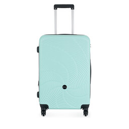 Semi Line Μεσαία Βαλίτσα Semi Line T5923-2 Πράσινο