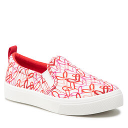 Skechers Zapatillas de tenis Skechers Poppy 155503/WRPK White/Red/Pink