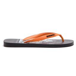 

В'єтнамки Diesel Sa-Briian Y01938 P2119 H7048 Black/Sun Orange, Оранжевий
