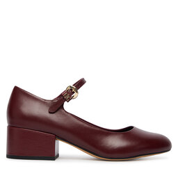 Tommy Hilfiger Pumps Tommy Hilfiger Heeled Maryjane Buckle FW0FW09347 Dunkelrot