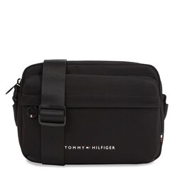 Tommy Hilfiger Плоска сумка Tommy Hilfiger Th Skyline Ew Reporter AM0AM12201 Black BDS