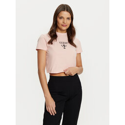 Guess Guess T-Shirt V4YI20 KCDH1 Rosa Boxy Fit