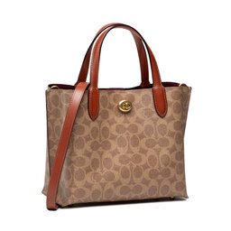 

Сумка Coach Cc Sig Wlw Tote 24 C8562 B4NQ4 B4/Tan Rust, Коричневий