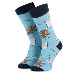 Cup of Sox Дълги чорапи unisex Cup of Sox Miki Tu Był Син