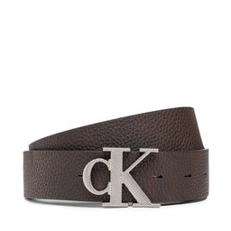 

Чоловічий ремінь Calvin Klein Jeans Round Mono Plaque Rev Bel 35 Mm K50K510152 0GQ, Чорний