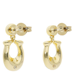 

Сережки Coach C Crysl Ear C9345 Gold/Clear, Золотий
