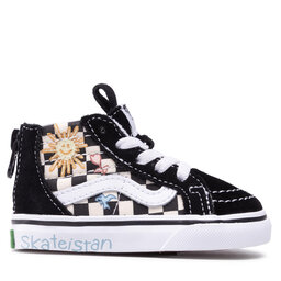 

Снікерcи Vans Sk8-Hi Zip VN000XG589C1 (Skateistan) Checkerboard, Чорний