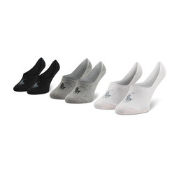 Polo Ralph Lauren Pack de 3 pares de calcetines tobilleros Polo Ralph Lauren 449799742001 r. OS Negro