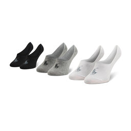 E-shop Sada 3 párů kotníkových ponožek unisex Polo Ralph Lauren