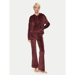 DKNY DKNY Pyjama YI80034 Dunkelrot Relaxed Fit