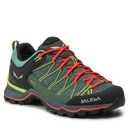Salewa Trekkingschuhe Salewa Ws Mtn Trainer Lite Gtx GORE-TEX 61362 Feld Green/Fluo Coral 5585