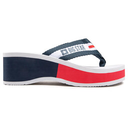 

В'єтнамки Big Star Shoes HH274A093 White, Cиній