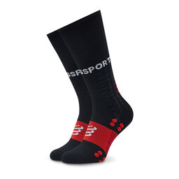 Compressport Visoke unisex čarape Compressport Run SU00004B Black 990