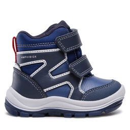 Geox Kozačky Geox B Flanfil B.B Abx D B263VD 0FU54 C4264 M Tmavomodrá