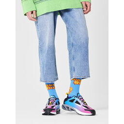 Happy Socks Skarpety wysokie unisex Happy Socks NOD01-6300 Niebieski