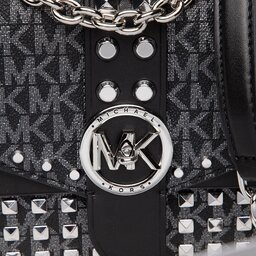 

Сумка MICHAEL Michael Kors Greenwich 32F2SGRC1V Blk/Silver, Чорний